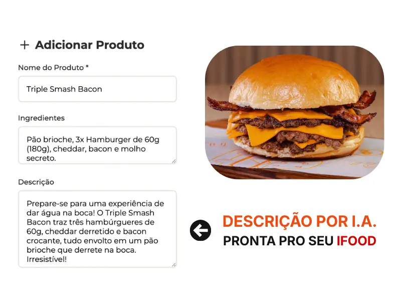 Cadastre seus produtos